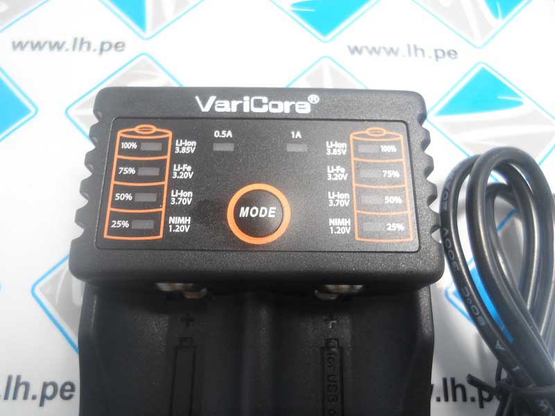 V20i 18650    Battery Charger For 26650/18350/17355/16340/14500/10440/AAA/AA/A/SC/S 1.2V Ni-MH Ni-Cd Rechargeable Battery Charger